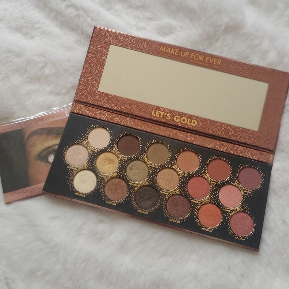 Make Up For Ever Let's Gold Palette